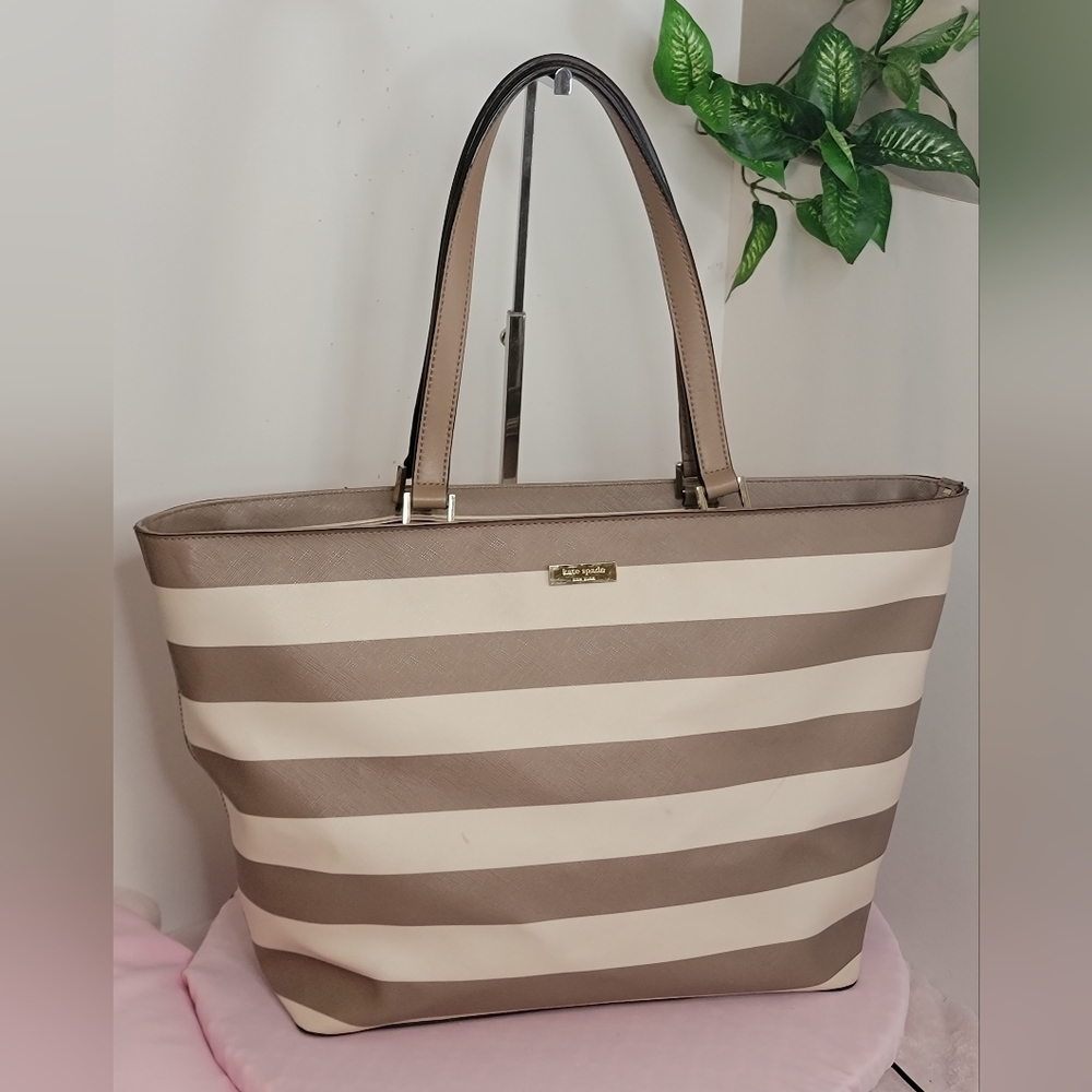 💥 Kate Spade New York Big Leather Tote Shoulder Bag.